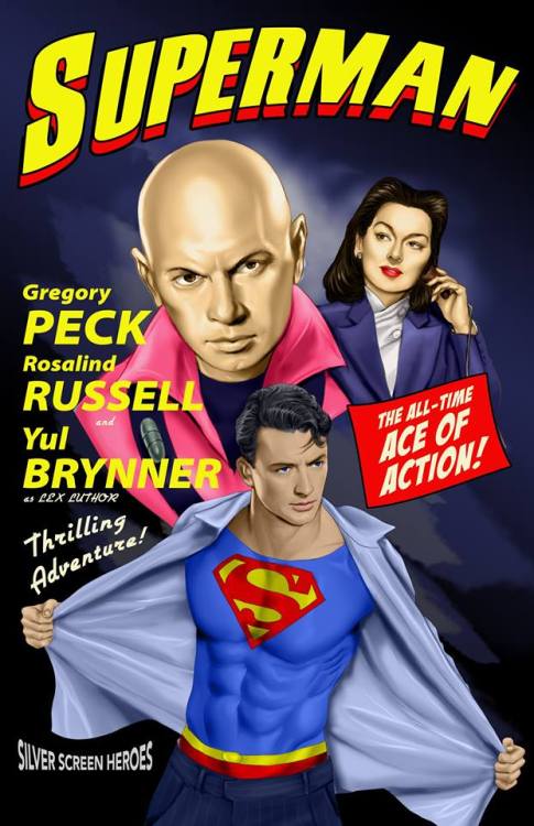 Classic Hollywood Stars In Superheroes Movies