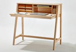 nothingtochance:    2:1 make up stand &amp; writing desk by   László Szikszai   