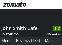 John Smith Cafe Menu, Reviews, Photos, Location and Info - Zomato