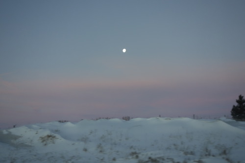 amylinder:  driving back to skool looked like a bob ross painting (digital photograph) 