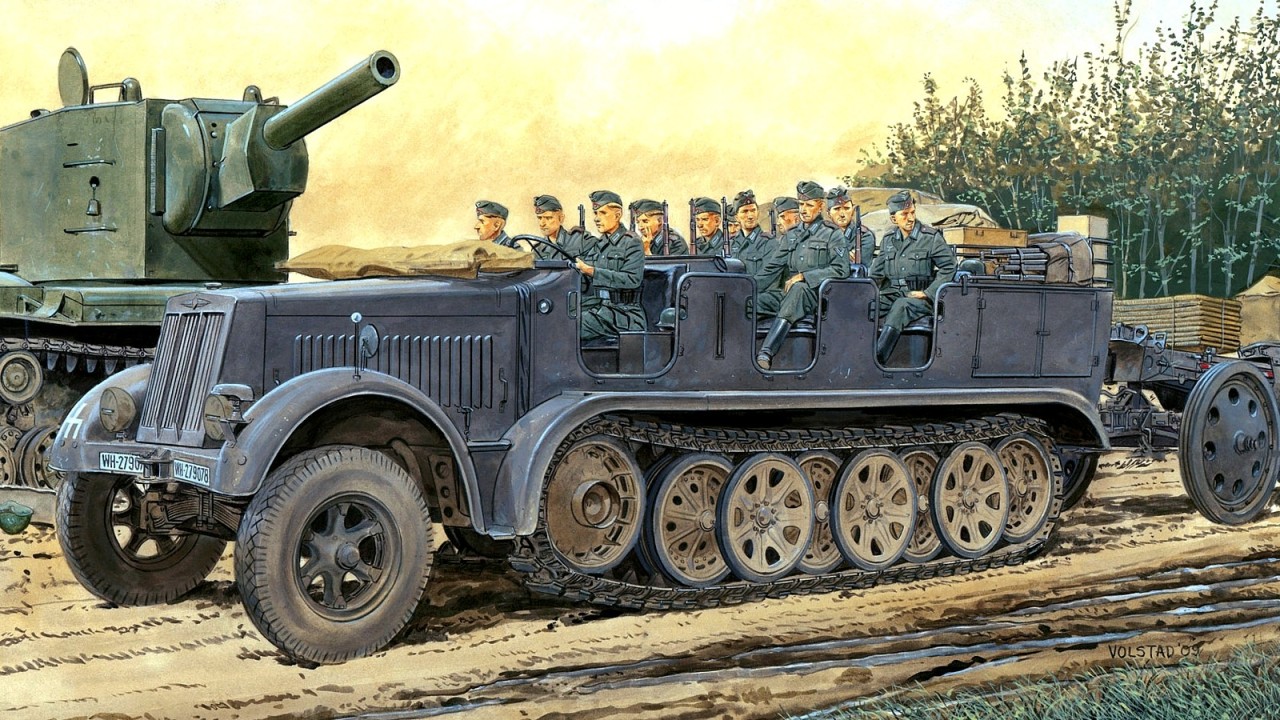 1941 Sd.Kfz.7 8t Ron Volstad