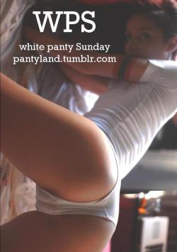 pantyland:  White Panty Sunday Kik Pantyland
