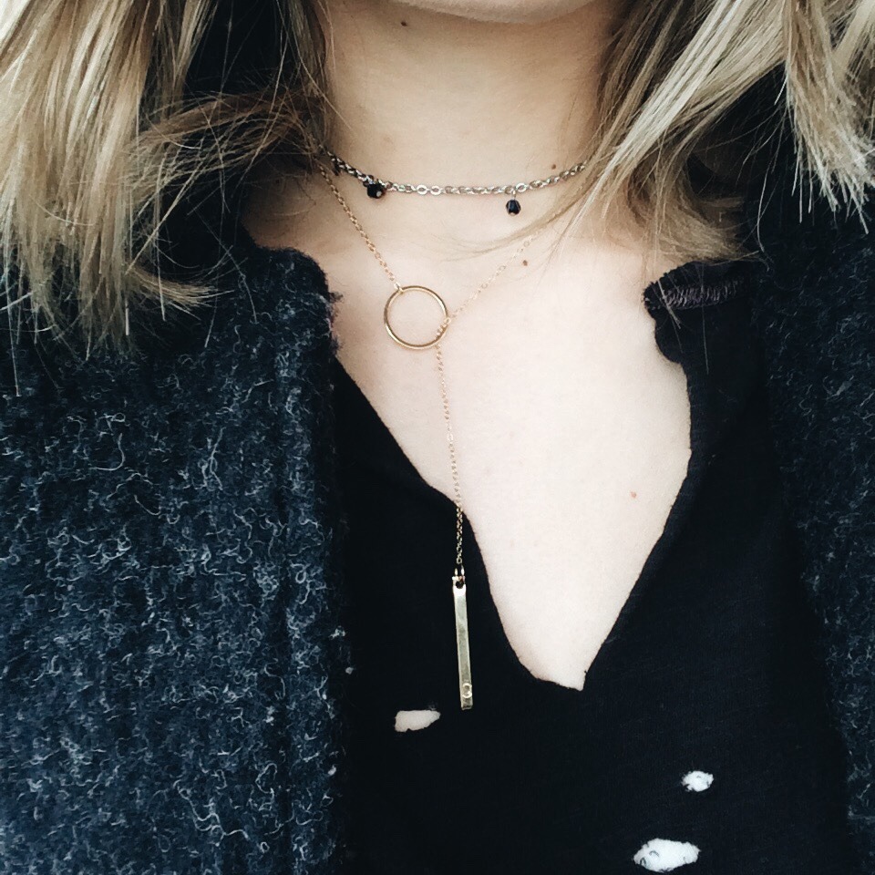 christiescloset:  Nomadic store &amp; daph designs necklaces today 🌟