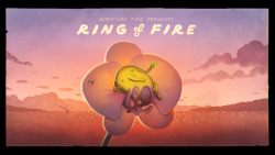 Ring of Fire - title carddesigned by Steve