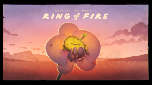 Title cards designed by Michael DeForge, Steve Wolfhard, Benjamin Anders, and Aleks Sennwaldpainted by Benjamin Anders & Joy Ang (Ring of Fire)Adventure Time returns on Sunday, December 17th with four new episodes premiering back-to-back at 7:00/6:00c