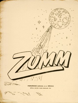 Inside of a space-travel coloring book published in Mexico, 1967.
