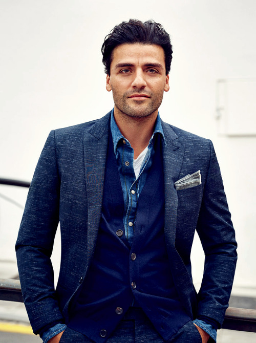 redhairedfeistynerd:unclefincher:Oscar Isaac photographed by Nathaniel Goldberg for GQ Magazine, Jan