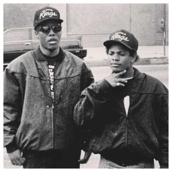 the-hip-hop-thugster:  MC Ren &amp; Eazy-E. 