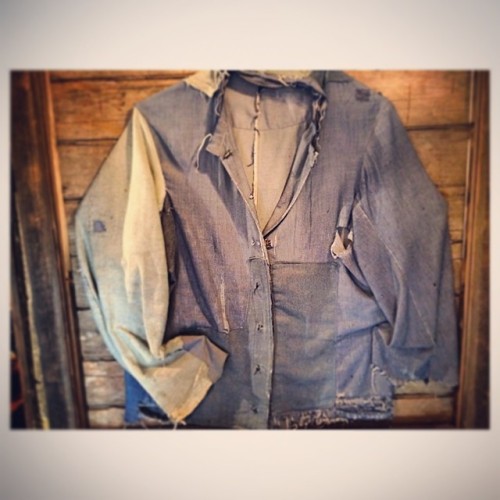 50’s Amish Indigo Work Jacket #kapital #kapitallegs #vintage #amish (KAPITAL Legs Craftman Sto