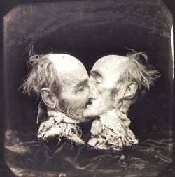 cavetocanvas:  Joel-Peter Witkin, The Kiss,