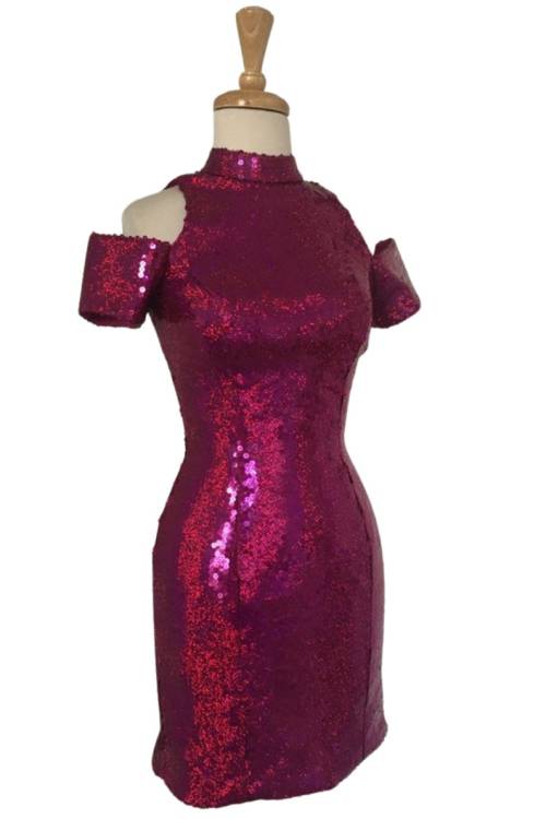 80s sequin bodycon dresses from roguegirlvintage on etsy.