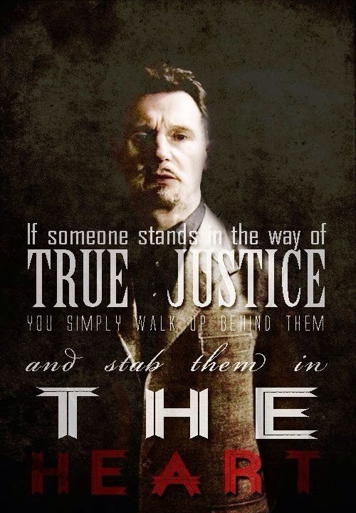 xyearofthesnake:  &ldquo;If someone stands in the way of true justice, you simply