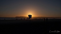 A lifeguard shack during sunset on Coronado Beach taken during my trip earlier this year. #sandiego #sandiegoca #hotelcoronado #hoteldelcoronadobeach #coronadoisland #coronado #coronadobeach #sunset #lifeguardshack (at Coronado...