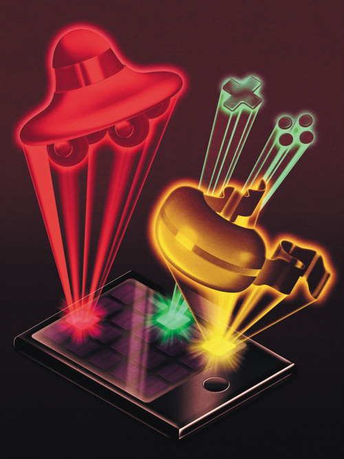 remainsstreet: Illustration for the MIT Technology Review “The Best Gadgets Coming in 201