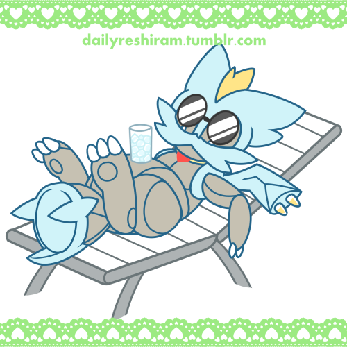 dailyreshiram: Vibin’ like a KyuremHappy Kyurem Day!!