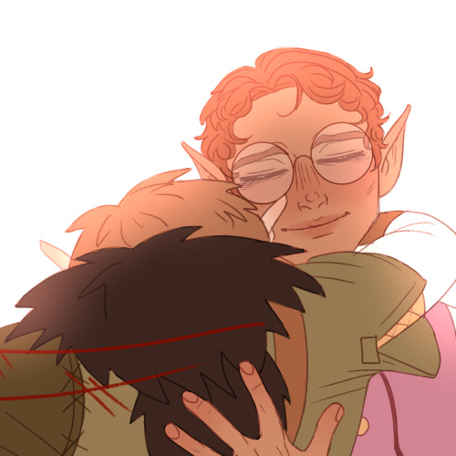 aureateart: idk reunions bro( i wish i kept a cry break counter whilst drawing this b/c half the dra