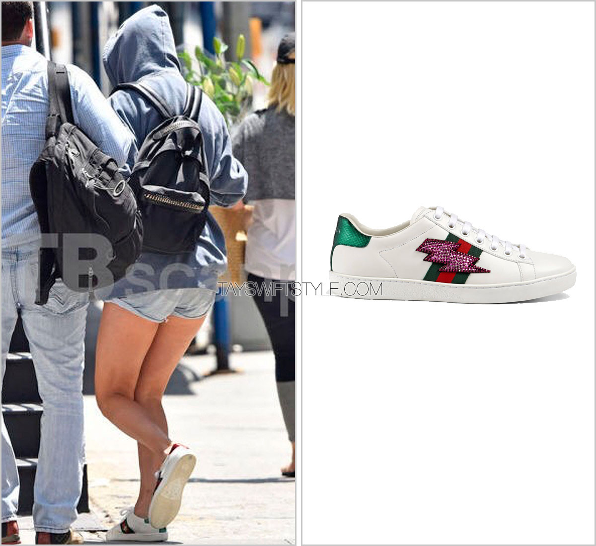 Gucci - Spotted in New York, Taylor Swift in Gucci Ace sneakers