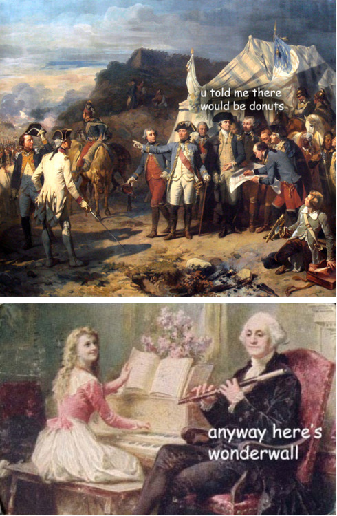 dexbonus:tastefullyoffensive:The Adventures of George Washington by LadyHistory [more]omfg