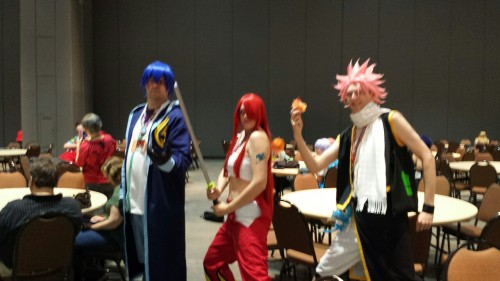 FYI I was the tall fire-breathing Natsu!