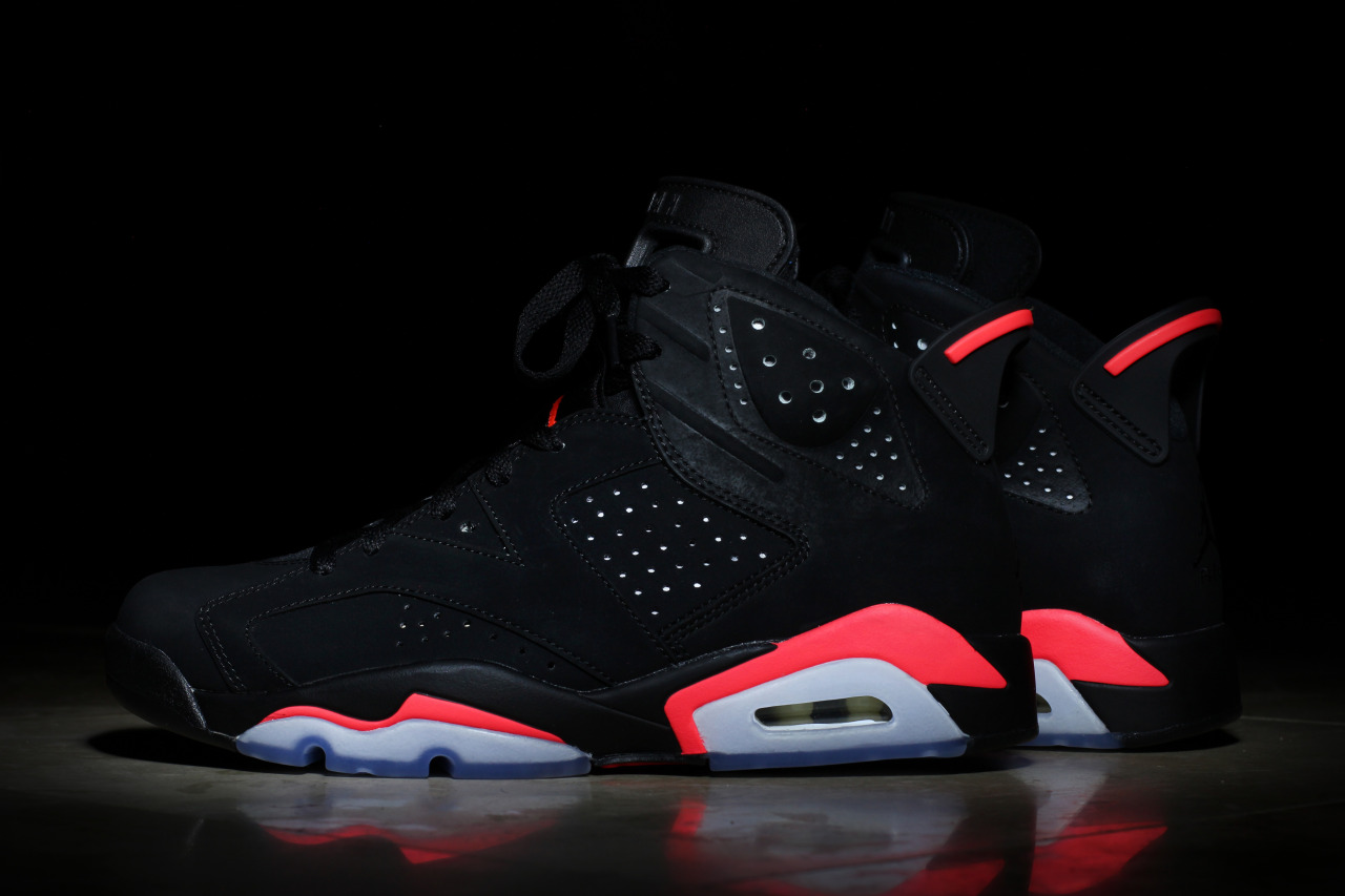 gtfan712:  Air Jordan 6 Retro - Black/Infrared