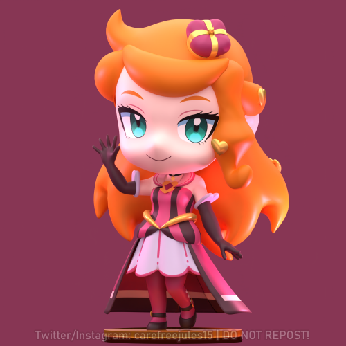 Nendoroid models of the alts for the new event :^)