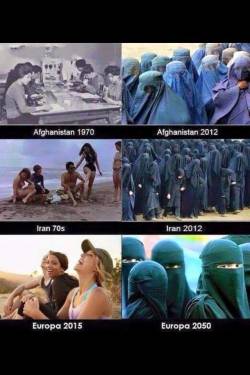 Those Muslim women have no balls Barefoot