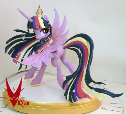 viistar: Ultra Fancy Hoofer Princess Rainbow Power GO!  6″  - 2015 Princess Twilight Sparkle OOAK Sculpt  - Auction until 11-22 7:15 pm pst Only one is made per year and designs will not be repeated ^^ Ebay: http://www.ebay.com/itm/-/301800076912?