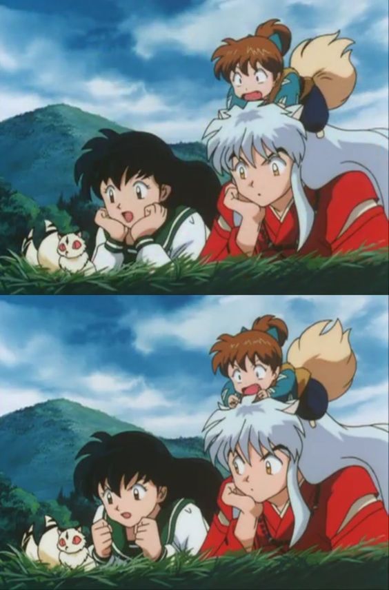 Inuyasha, Aome y Shippo les gusta el chisme, en este episodio es cuando Miroku y Sango tienen una conversación donde Miroku expresa sus sentimientos a ella, lo gracioso de esto Aome e Inuyasha y Shippo como espectadores viendo que Miroku no dijiera...