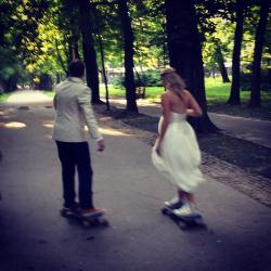 Skate On The Beach