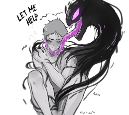 nsf-ko - Kinktober day 14 - Tentacles (Galra Venom AU)Lotor is...