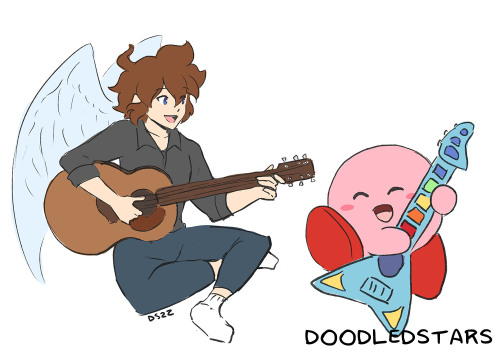 Pit’s VA, Antony Del Rio, confirmed to play guitar and sing well! Also Kirby’s here too (no worries,