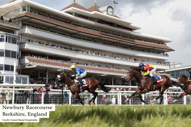 Strike Location A Day Day 157 (Part 1/4) Newbury Racecourse Berkshire, England Cormoran and Robin drive at the Newbury...