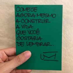 um-cartao:Atitude moldam boas memórias.