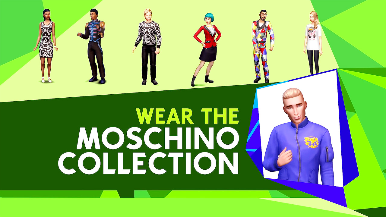 Maxis Match CC World — ellesmea: Moschino Stuff Pack in NikSim colors
