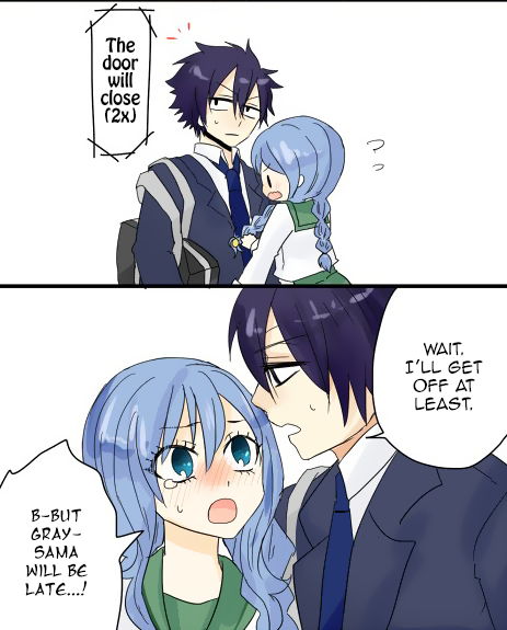 [Translation] Gruvia -School Parody- part 2