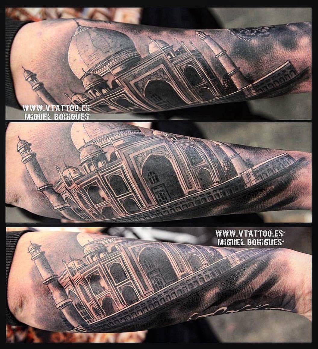 31 Taj Mahal Inspired Tattoos  Body Art Guru