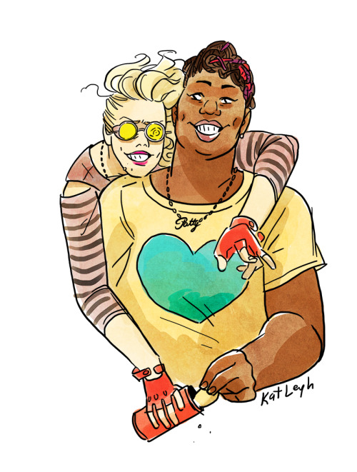 katleyh:This is the OTP I left the movie with. THEY WERE BOTH SO GLEEFUL.I believe Holtzmann would b