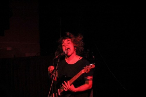 Marissa Paternoster of Screaming Females The Haunt - Ithaca, NY - 04/12/18 photo by Charlie Wildley