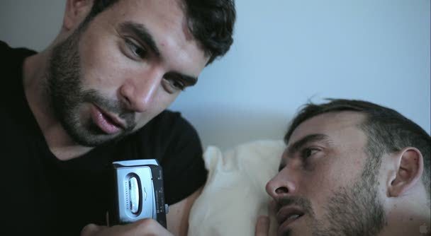 sam-and-dean-forever:  Chris New as Glen and Tom Cullen as Russell in WEEKEND (2011)