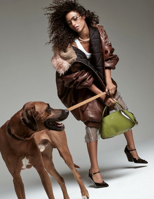 modelsof-color:Mélodie Vaxelaire by Luc Braquet for Madame Figaro Magazine September