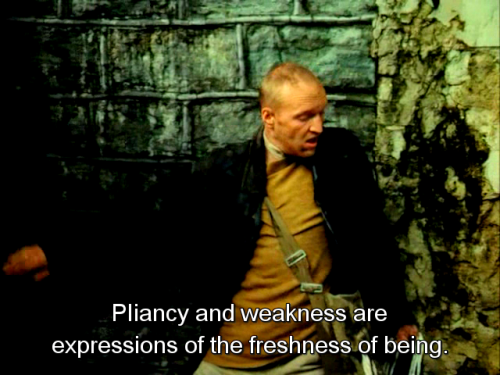 celluloidtoharddrives:Stalker (1979) Directed by Andrei Tarkovsky