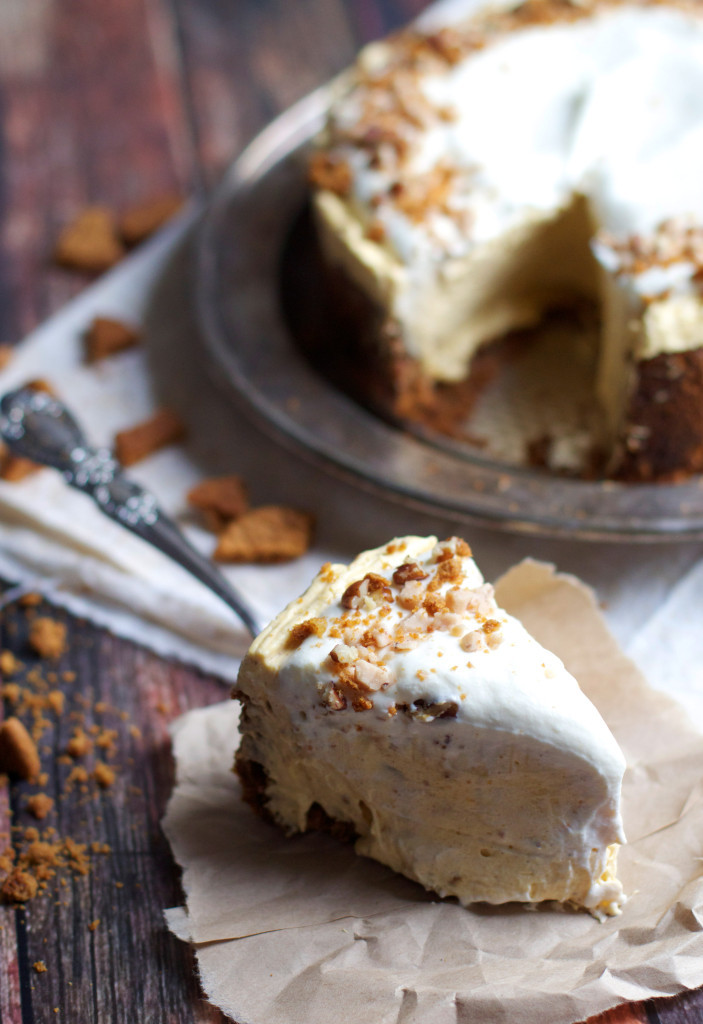 sweetoothgirl:  pumpkin mousse torte  