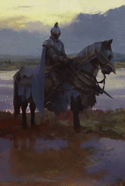fantasyartwatch: Knight by Jonas de Ro
