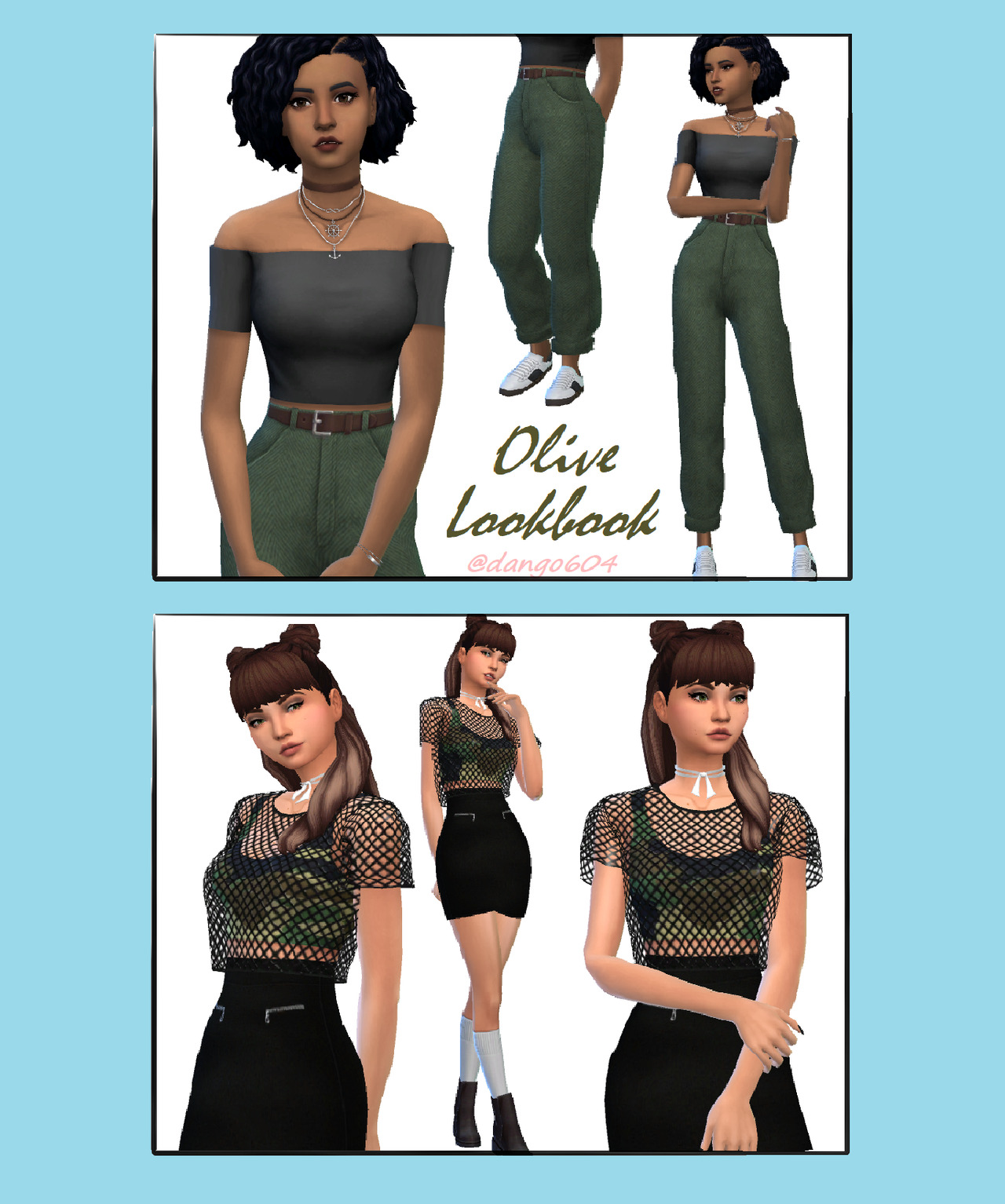 Sims 4 CC lookbook: Photo