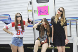 Haimtheblog:  Haim Takes Us Backstage At Coachella And Spills All Their Style Secrets