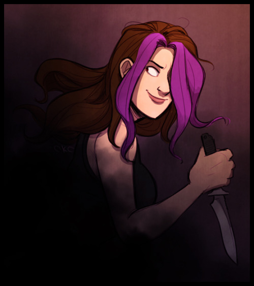 Felt like [finally] drawing one of my favorite YouTubers, Minx (aka TheRPGMinx or Mangaminx)! Been w