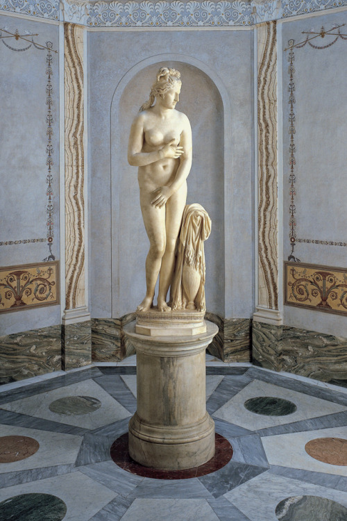 greekromangods: Capitoline Venus After an original statue of the 4th century BC by Praxiteles Rome, 