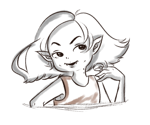 nyarmie:  sketch times cos’ I’m lovin’ this look 