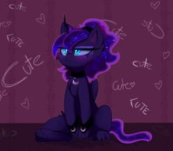 mylittleponygames:Grumpyluna by MagnaLuna Source: http://ift.tt/2si6NaZ