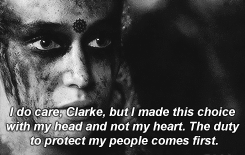 lightcommasticks:Commander Lexa Appreciation WeekDay Seven: Character Development